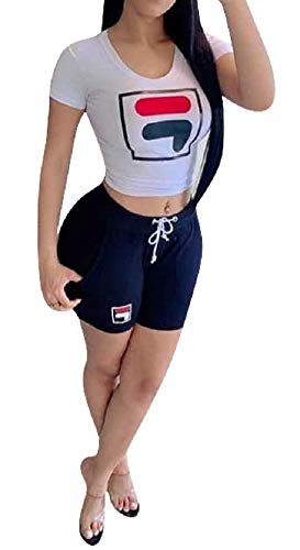 Algopix Similar Product 3 - Verchirs Casual Womens Letter Print 2