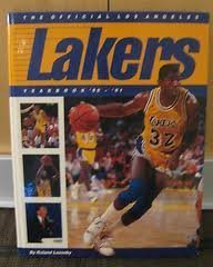 The Official Los Angeles Lakers Yearbook 90-91 by Roland Lazenby