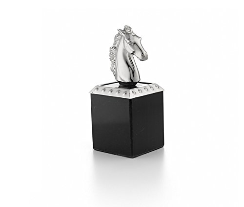 Algopix Similar Product 13 - Mary Jurek Black Marble Bookend 