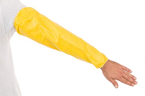 Algopix Similar Product 7 - Sleeves, 18 In. L, Yellow, PK200