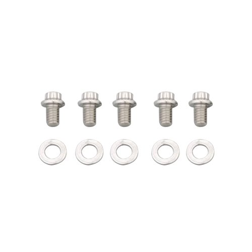 

ARP 613-0500 Stainless Steel 3/8-16" RH Thread 0.500" UHL 12-Point Bolt with 3/8" Socket and Washer, (Set of 5)