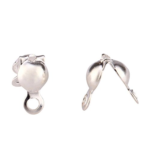 Algopix Similar Product 19 - 100pcs Top Quality Silver Clamshell