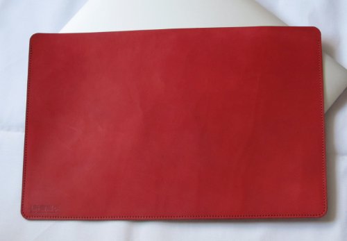 MacBook Air 11インチ　オイルヌメ牛本革ケース　赤