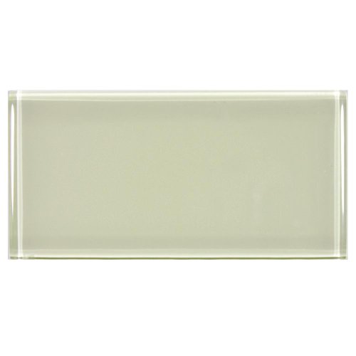 Glass Subway Tile (Cream) - Sample