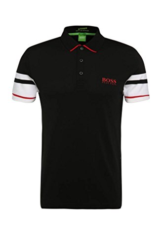 Hugo Boss 'Paule Pro' Collared Polo Shirt, Black (XLARGE)