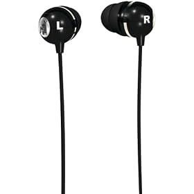 MAXELL 190534 - EBP412 PEANUTZ DIGITAL EARBUDS (BLACK)-MXLEBP412