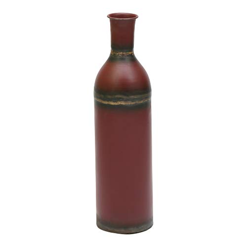 Algopix Similar Product 6 - WOYBR IP-1028-04 Aramis VASE Rustic RED