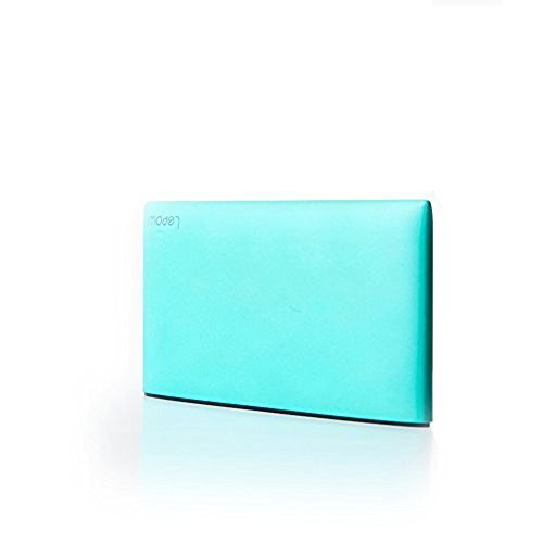 Lepow® POKI Series 5000mah Portable External Battery Pack with 2.1a Output, Safe Lithium-polymer Battery, Fast Charge, Innovative Design and Compatible with Apple iPhone, Samsung and Other USB Charged Devices - Mint Green