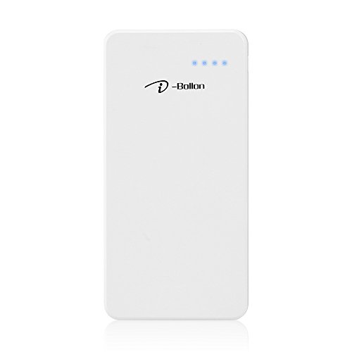 portable charger, I-Bollon 8000 MAH PowerCore two port output power bank USB external battery pack charge with high speed charging for iPhones, Android, iPads, Tablets, MP3 or MP4 Players and Cameras
