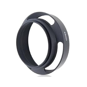 Aluminum Alloy 43 mm Hollowed Lens Hood (Black) + Worldwide free shiping