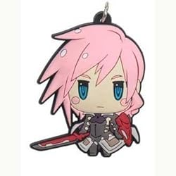 ファイナルファンタジー トレーディングラバーストラップ ライトニング単品