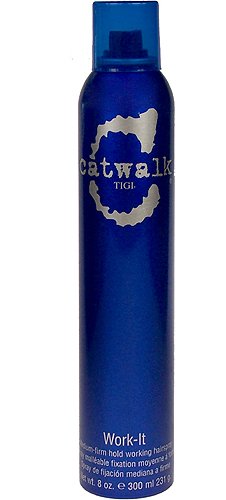 Tigi Catwalk Work-It Unisex Hair Spray, 8 Ounce