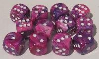 

Festive Violet d6 12mm 36 Piece Dice Set