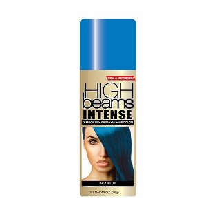 High Beams Intense Temporary Spray-On Hair Color - Headbangin Blue 2.7 oz