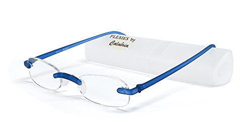 Calabria Reading Glasses - 714 Flexie in Cobalt