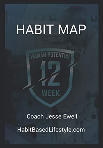 Human Potential 12 Week Habit Map by Jesse Ewell