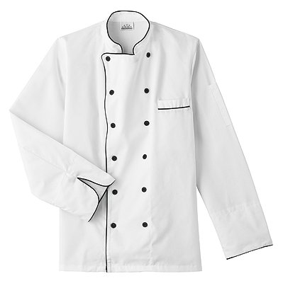 White Swan Five Star Chef Apparel Unisex Executive Chef Coat (White XS-5X)