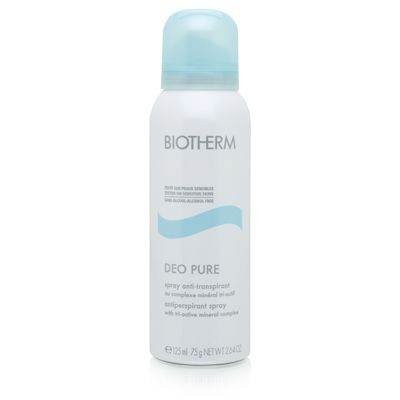 Biotherm Deo Pure Anti-Perspirant Spray with Tri-Active Mineral Complex Deodorants And Antiperspirants
