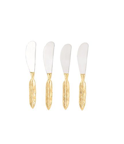 Algopix Similar Product 1 - Shiraleah Sirocco Butter Knives 6 by