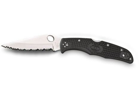 Spyderco Taschenmesser Endura welle, schwarz, C10SBK