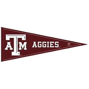Texas A&M Aggies Banner String Pennant Flags - 8 Ft College Team Decor For Room, Tailgate & Man Cave
