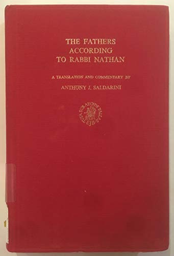 Algopix Similar Product 15 - The Fathers According to Rabbi Nathan