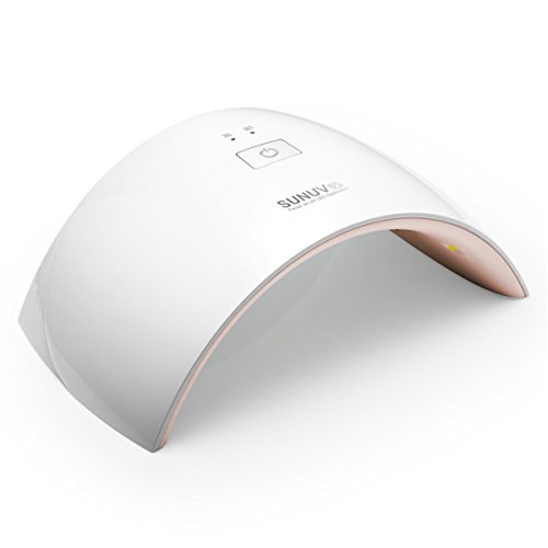 SUNUV SUN9C 24W LED UV Nail Dryer Curing Lamp for Fingernail & Toenail Gels Based Polishes