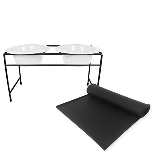 Algopix Similar Product 9 - Platinum Pets 4 Cup Modern Double