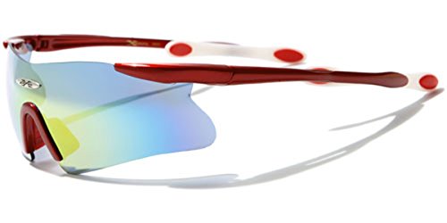 Half Frame Wrap Around Sports Sunglasses