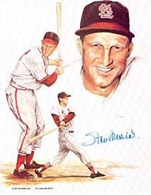 

Autographed Stan Musial Picture - 8x10 - Autographed MLB Photos