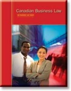 Canadian Business Law by unknown author