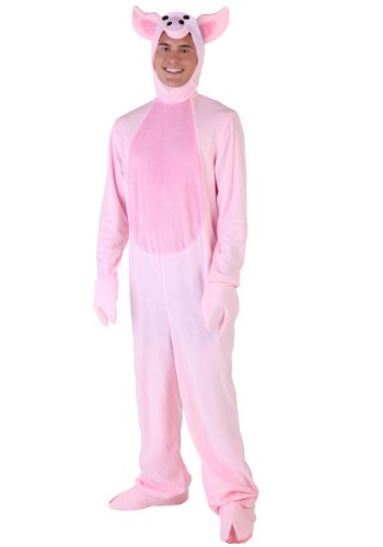 Algopix Similar Product 16 - Adult Pig Costume X-Large Pink