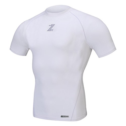 D.Zefron Men's Compression Short Sleeve Shirts