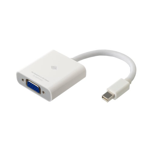 PLANEX+Mini+Displayport+-]VGA端子変換アダプタ+(MacBook+MacBook+Pro+MacBook+Air)+PL-MDPVG02