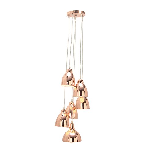 Algopix Similar Product 15 - Benzara Glinting Copper Finish Pendant