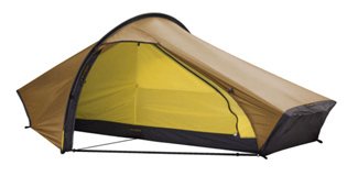 Hilleberg Akto 1-Person Mountaineering Tent, Sand-Colored Fly