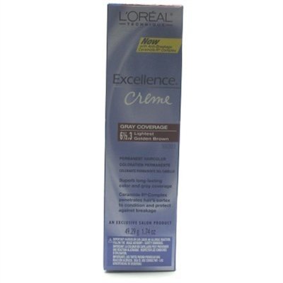 

Loreal Excellence Creme Color#6 1/23 Lightest Gldn Brown 1.74oz