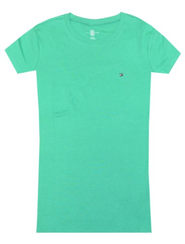 Tommy Hilfiger Women Slim Fit Crewneck Logo T-Shirt