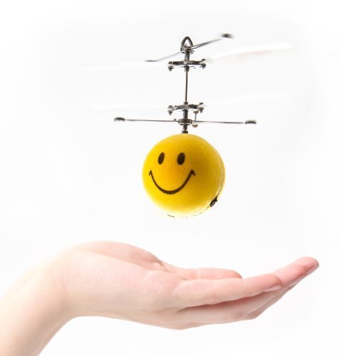 Yitao Tech. Funny Smiling Face Style Mini Rc Flyer Infrared Flying Saucer with Remote Control