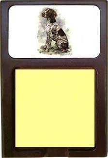 

German Shorthair Pointer Sticky Note Holder