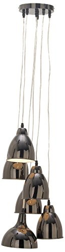 Algopix Similar Product 8 - Benzara Chrome Pendant Light