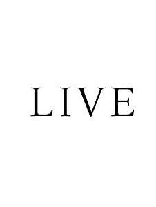 Live: A Decorative Book | Perfect for Coffee Tables, Bookshelves, Interior Design & Home Staging by Decora Book Co.
