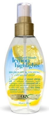 Ogx Lemon Highlights Activating Citrus Oil Mist 4oz