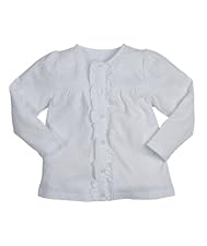 Pointelle jersey cardigan