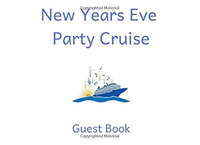 New Years Eve Party Cruise Guest Book