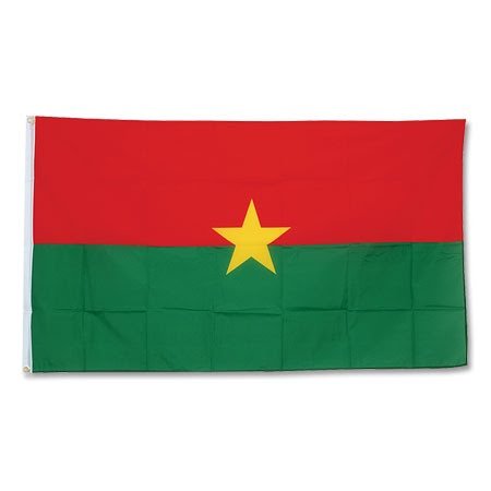 Algopix Similar Product 8 - Burkina Faso Large Flag - One Size