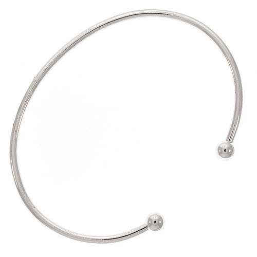Algopix Similar Product 14 - Beadaholique Sterling Silver Bangle