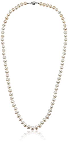 Algopix Similar Product 12 - Akwaya Womens White Freshwater