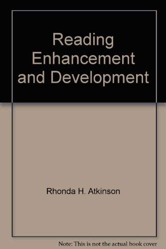 Reading enhancement and development: READ by Rhonda Holt Atkinson