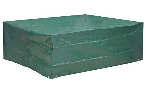 Kronenburg Schutzhülle Sitzgruppe Abdeckhaube, Grün, 70 x 200 x 160 cm